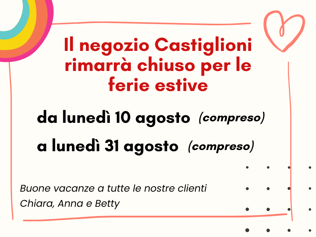 Orari Negozio Castiglioni